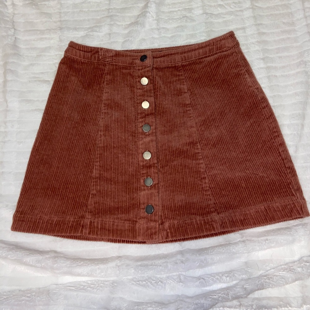 F21 Button up Skirt